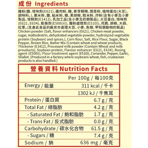 錦源好味 - 黑椒雞扒料
